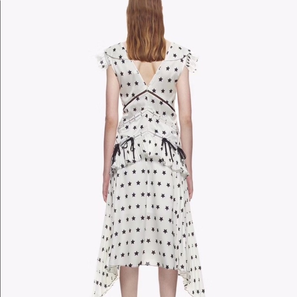 Self-portrait Printed Star Cocktail Dress - Picture 2 of 6